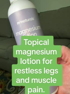 Sleep is hard when your body won’t settle. When your legs won’t stop moving. When pain and tension take turns waking you up. Last night, this M3 Naturals magnesium lotion helped my body calm just enough to rest. Not a miracle. Not a cure. Just a little relief, and sometimes that’s everything. As always, check with your doctor before trying new products. #TikTokCreatorSearchInsightsIncentive #RestlessLegs #MagnesiumLotion #tiktokshopholidayhaul #SleepSupport