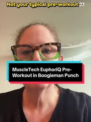 @MuscleTech EuphoriQ Pre-Workout in Boogieman Punch features enfinity® paraxanthine along with taurine and huperzine-A.