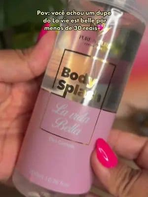#bodysplash #perfume #cheirosagastandopouco #tiktokshopbr66