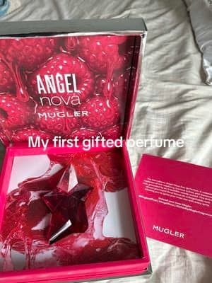 Thank you so much @Mugler 😍 🤩 que emocionnnnnn 🤭 #AngelNova #giftedbymuglerfragrances