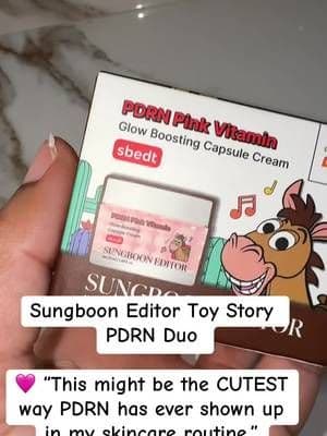 The PDRN Duo combines a Pink Vitamin Glow Boosting Ampoule with a coordinating capsule cream for a routine focused on hydration and a brighter, healthy-looking glow. #SungboonEditor #PDRN #GlowSkin #KoreanSkincare #TikTokShop