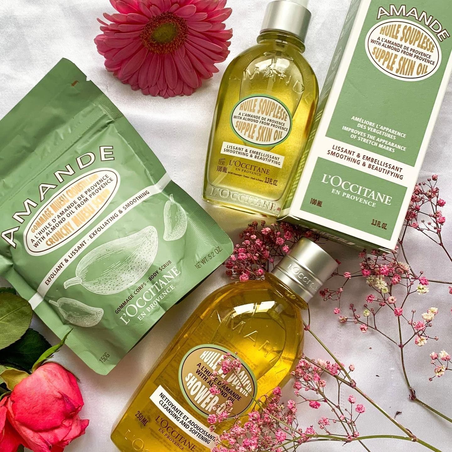 Take care of your skin met @loccitane_nl @loccitane
Super toffe producten gekregen zoals de skin oil, shower gel en scr