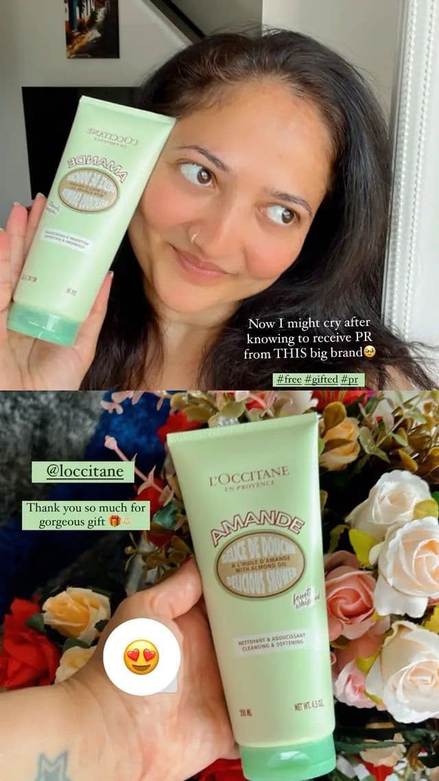 PR of the day🎁🍯🧿😘 Thank you so much @L’OCCITANE . . #pr #collab #free #gifted #ad #loccaitane #skincare