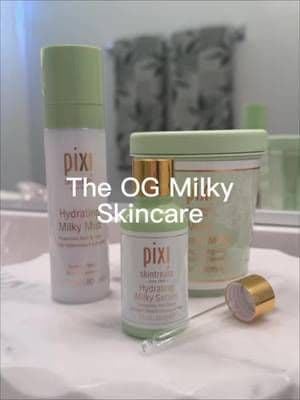 Milky skincare is having a moment — but let's give credit where it's due. Pixi's Hydrating Milky Mist started this whole trend and this trio just changed my dry skin game completely. The mask, the mist, and the serum working together? Unreal results in under 30 seconds. Mature, dry skin — this one's for us. 🥛✨ Shop linked in my ShopMy and bio! #pixibeauty #MilkyHydratingMist #midlifeskincare #skincareover40 #gifted @Pixie Cuts & Makeup 💄