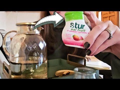 Taste Testing Strawberry Watermelon Stur | Hydrating & Delicious Water Enhancer Review