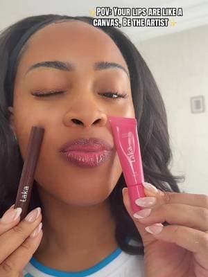 POV: You finally found a lip combo that looks good from every angle. 😍💋 🤎 Creamy, blendable lip liner ✨ Juicy lip serum with high shine 💖 Soft, glossy, healthy-looking lips in seconds. This combo is EVERYTHING. Get yours now🔥🙌🏽 #TikTokMadeMeBuyIt #summersale #laka #lipcombo #kbeauty