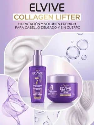 Luego de mi alisado, ahora soy muy cuidadosa con lo que uso en mi cabello. Por eso confié en L'Oréal Paris Elvive Collagen Lifter — mi cabello se siente con más cuerpo desde el primer uso 💜 #LorealParisHairCare #PelazoConElvive #Publicidad #PelazoConForMe @For_Me @L’Oréal Paris