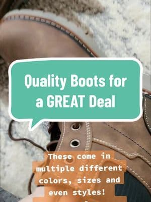 These are such fantastic quality and on a crazy good deal! With FREE SHIPPING! #quality #boots #snowboots #hiking #hiki