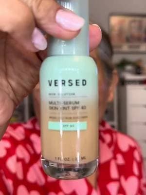 Versed Multi-Serum Skin Tint SPF 40 (shade 9N Tan Neutral) This has been my my go-to this summer when I want a little more coverage. It gives me the perfect natural coverage with a radiant finish, and the best part? It has SPF 40! No pilling, no oxidation, just flawless skin all day. Now available at Ulta! #VersedBeauty #SkinTint #SPF40 #GlowySkin #TargetBeauty #NaturalCoverage #BeautyOver40 DISCLAIMER | This product was gifted to me with no obligation to post. I genuinely enjoy it, and all opinions are my own. If you purchase through my affiliate link, I may earn a small commission at no extra cost to you.