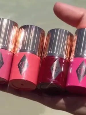 Mini size, maximum glow โจ The @charlottetilbury @Charlotte Tilbury NEW! Unreal Mini Blush Healthy Glow Sticks have offic