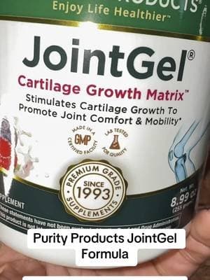 Purity Products JointGel combines collagen peptides and MSM in a powdered supplement formula. An easy addition for anyone already building a daily wellness routine. 🥄💚 #PurityProducts #CollagenPeptides #MSM #SupplementRoutine #TikTokShop