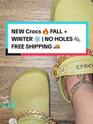These are NOT your regular Crocs 👀 The NEW Crocs Adult Classic Crafted Clogs are built for FALL + WINTER vibes 🍂❄️ with a canvas upper (no holes = cozy + sleek). Lightweight, durable, and FREE shipping right now 🚚💨. Don’t wait—these go FAST. ... #fyp #abbydames #CrocsFallStyle #WinterCrocs #CrocsNoHoles #TikTokMadeMeBuyIt #CrocsSeason #CrocsTrend #EverydayComfort #FallFits #TikTokShopRestock #tiktokshopcreatorpicks #BahamianCreator #BahamianInfluencer #CaribbeanCreator #CaribbeanInfluencer #Austininfluencer #Austincreator #Texasinfluencer #Texascreator #UGC #TikTokpartner #blacktiktok #TikTokShopFallDealsForYou #AutumnLiving #TikTokShopBlackFriday #TikTokShopCyberMonday #SuperBrandClub #ViralOnTikTokShop #FentySuperBrandDay #susteassuperbrandday