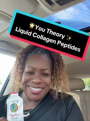 Collagen that keeps up with my busy lifestyle! ✨ Youtheory Collagen Liquid comes in convenient, ready-to-drink individual packets with 5,000 mg of hydrolyzed collagen peptides. No scooping, no mixing, and no mess—just shake, tear, sip, and go! Perfect for my purse, gym bag, or suitcase. 💕🙌🏾 @youtheory #Youtheory #YoutheoryCollagen #LiquidCollagenPeptides #GlowOnTheGo #tiktokshopcreatorpicks