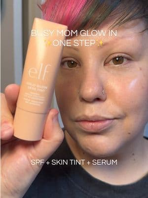 Busy mom morning glow routine using @e.l.f. Cosmetics Halo Glow Skin Tint SPF 50 ☀️ This lightweight serum-like skin tint gives light to medium buildable coverage with a natural dewy finish while protecting skin with mineral zinc oxide SPF 50. Infused with niacinamide, bisabolol, and allantoin to brighten, soothe, and hydrate — perfect for quick GRWM mornings, school drop-off, and everyday fresh skin makeup. @e.l.f. Cosmetics UK #elfcosmetics #momgrwmroutine #tiktokshopcreatorpicks #tiktokshopsparkcreator #tiktokshopbeauty