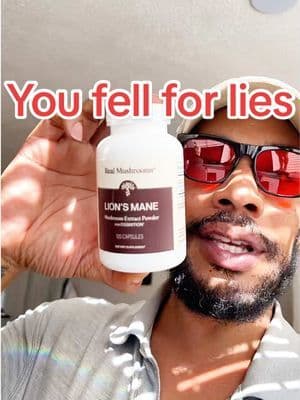 The lies are crazy but all I know is the truth and the real deal that’s why I continue to use @real mushrooms year after year! #realmushrooms #lionsmane #holisticwellness #tiktokshop