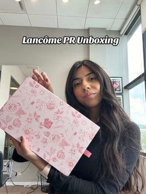 Thank you @Lancôme I’m so excited! #giftedbylancome #prunboxing #prhauls #microinfluencer #lancomemakeup