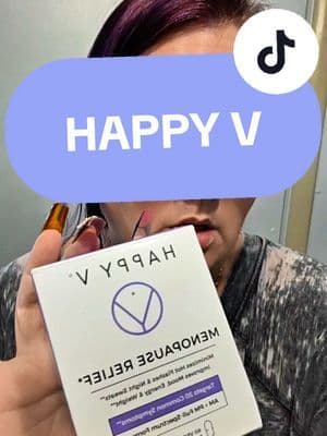 Happy V menopause relief. Am and PM capsules. Combined all together in 1. #happyv #PaidPartnership #TikTokCyberMonday #BFCM #TikTokBlackFriday