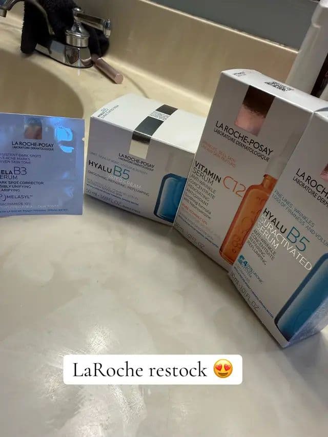 Shopped @La Roche-Posay Memorial Day sale, and got a free sample too! #LaRochePosay #skincare #SAHM #TiktokShop #fyp