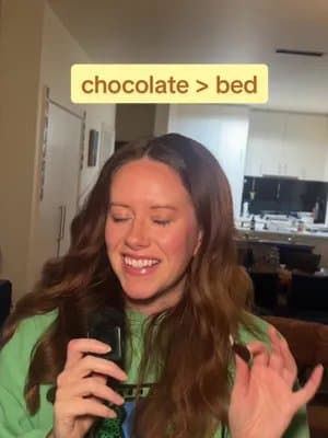 Whoever said eating chocolate before bed gives you nightmares obviously had no idea what they were talking about, becaus