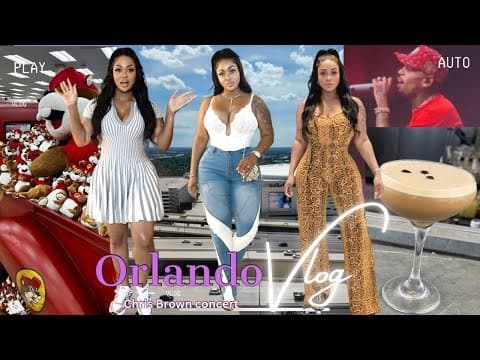 This Chris Brown Concert was CRAZY 😝 + Orlando VLOG