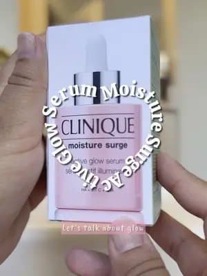 Serving up glow with this new @Clinique Moisture Surge Active Glow Serum ✨ Lightweight, fast-absorbing, and that subtle fresh scent? So good! My skin feels instantly hydrated and looks alive after just one use! I received this product for free from Topbox Marketing for testing and review purposes. #Clinique #MoistureSurge #GlowUp #SkincareRoutine #TopboxCircle #TopboxMarketing #UGC #Gifted #DewySkin #GlowingSkin #SkincareReview #HydrationBoost #HA #VitaminC #AHASerum