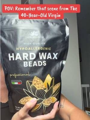 Check out these hypoallergenic hard wax beads! If you have sensitive skin it’s not a problem! #ad #sensitiveskin #tresswellness #hardwaxbeads #waxing