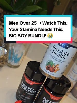 Men… this “Big Boy Bundle” has been everywhere lately 😭 If your stamina drops halfway through the day, this Ultimate Men’s Wellness Bundle is one a lot of men are adding into their daily routine 👀 Clean ingredients, easy daily support, and a super simple way to support natural vitality and drive without the crashes. … #fyp #abbydames #TikTokShopJumpstartSale #newyearnewme #SnapSupplements men’s stamina support, men’s vitality support, daily stamina support for men, men’s wellness bundle, big boy bundle for men, natural stamina for men, wearable wellness for men, men’s daily drive support, men’s consistent stamina, active men wellness support, men’s lifestyle support, vitality and stamina for men, men’s routine upgrade, daily stamina maintenance, natural vitality balance, men’s morning support, support for active men, easy wellness support, men’s vitality essentials, men’s wellness support, daily performance support, men’s lifestyle bundle, support for busy men, natural ingredient wellness support, all-day stamina support, men’s energy consistency, men’s vitality routine, natural stamina consistency, support for workouts lifestyle, men’s daily energy and stamina, men’s vitality and drive support, wellness bundle routine, men’s stamina wellness, support for men over 25, daily men’s support routine, men’s support essentials, men’s healthy lifestyle support, men’s everyday wellness support, simple men’s support routine, support daily vitality naturally Disclaimer: Final price, discounts, and shipping may differ based on your TikTok account, available coupons, and current promotions. Always refer to the product listing for the most up-to-date offers. Promotion may have ended by the time you see this. Also, please consult with your Healthcare provider before starting anything new. Results may vary.