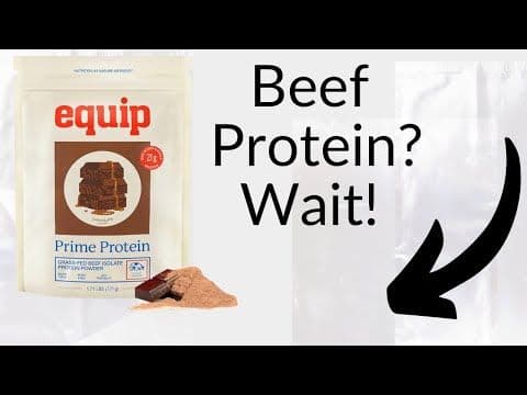 This Does NOT Taste Like Beef Protein-gifted