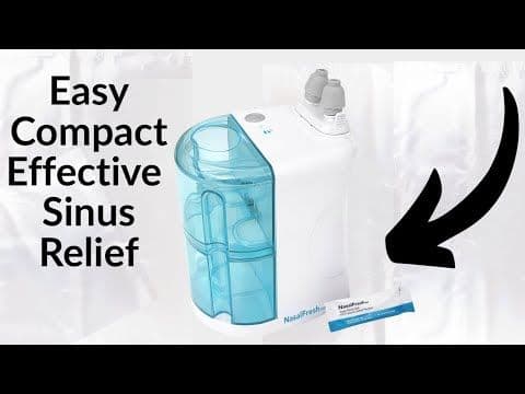 Powerful Nasal Rinse System. Relief Without the Mess