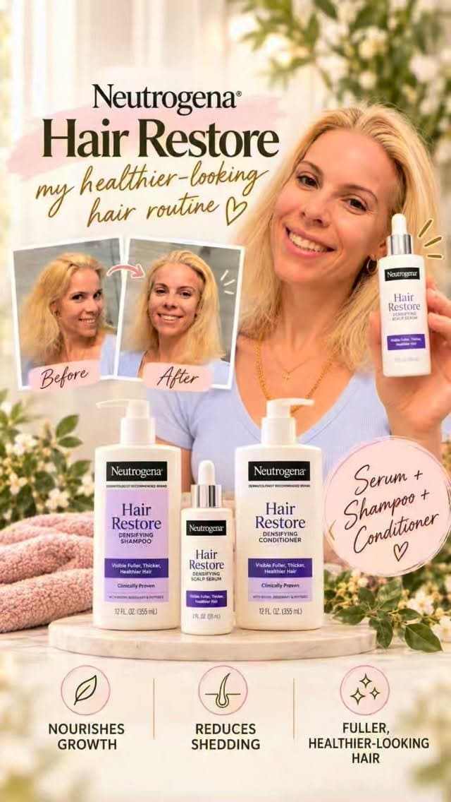 Neutrogena Hair Restore: My Healthier-Looking Hair Routine