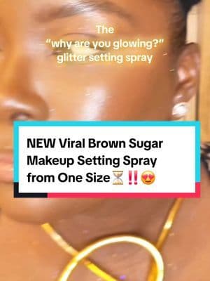 This WILL sell out😭😭 The glow this gave me is unreal. It’s waterproof, sweatproof, and the glitter actually stays on your body. If the orange cart is above my name 👆🏾 it’s still available. glitter spray, body shimmer, waterproof glitter, sweatproof glitter, Brown Sugar spray, ONESIZE beauty, shimmer mist, body glow spray, festival makeup shimmer, holiday glam glow, bronze glitter spray, long-lasting shimmer, transfer-proof glitter, glow-up essentials, beauty viral products, night-out skin glow, TikTok body shimmer, glowing shoulders, collarbone highlight, party makeup essentials, sparkle mist, glow spray, luminous skin, body highlight, sparkle payoff, bronzed skin effect, glow mist waterproof, shimmer on dark skin, glow on all skin tones, holiday beauty products, TikTok Shop favorites, high-shine spray, body glitter mist, radiant finish spray, luminous festival skin, bronze glow spray, glitter beauty trend, skin shimmer mist, glowing décolletage, waterproof glow spray, beauty must-have holiday, ONESIZE viral product, shimmer that lasts, bronzed glow effect, glowing skin hack, body glam, sparkle finish, no-transfer glitter, glow that stays, party-night shimmer. #fyp #abbydames #OutlandishCreatorChallenge #TikTokShopHolidayHaul #holidayhustle