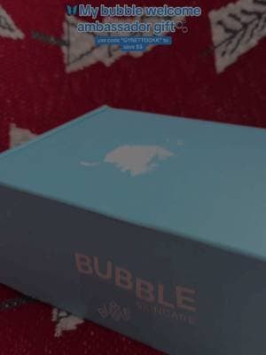 @Bubble Skincare ambassador 🦋🫧 use code “GYNETTEIGKK” to save $$ #fypシ゚viral #reposteria #bubble #skincare #ambassador