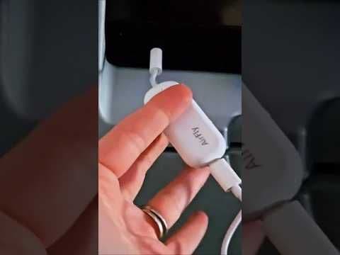 Your Bluetooth adapter never dies on a 10-hour flight.