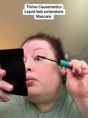 I was so excited to see thrive causemetics are now on the tiktok shop. This is a great mascura that doesn’t irritate my eyes like other tubing mascara and i dont have the little black dots all over my face due to this mascara not flaking! #thrivecausemetics #thrivecausemeticsmascara #liquidlashextensionsmascara #tiktokshopfind #tiktokshopping #falldealsforyou