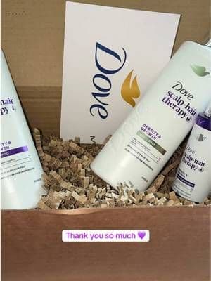 Thank you @DoveUKI 💜 I can't wait to try this out, results pending 💆♀️✨🥰 #DoveBeautyCreativeLab #DoveScalpandHairThe
