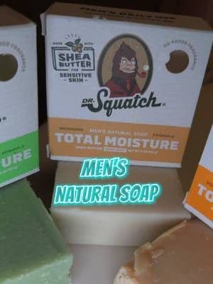 Great for sensitive skin! #drsquatch #sensitiveskin #soapbar #squatchnation #barsoap #ttsdelightnow #tiktokshopspringglowup