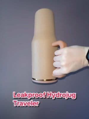 Leakproof hydration 🤝 @HYDROJUG #hydrojugtraveler #hydrojug #hydrationtips #tumblercups #tiktokshopcreatorpicks