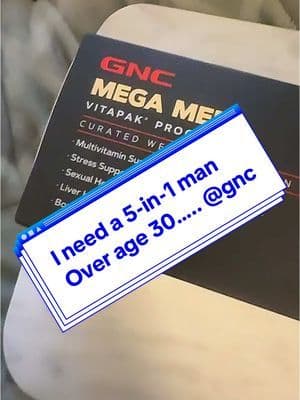 #creativesearchinsights #creator #creator #ugccreator @GNC Live Well 👀👀👀#5in1 👀👀👀. Do YOU have a 5-in-1 #30plus #30 ⭐️⭐️⭐️⭐️⭐️👀⭐️⭐️⭐️⭐️⭐️ Support your health from head to toe with #gnc #MegaMen #age30 + #vitapack This all-in-one pack includes a #multivitamin #stresssupport #vitalityhealth #liverhealth & #bonehealth to keep you #energized and #strong. Perfect for men over 30 looking to stay at their best. Shop now for complete #dailywellness #vitamintok #wellnesstok #GNCVitamins #MegaMen30Plus #MensHealth #DailyWellness #VitalitySupport #supplements #supplement #supplementsthatwork #vitaminsformen ⭐️⭐️ #tiktokshop #tiktokshoppartner #topbrand #free3dayshipping ⭐️ #sale ⭐️⭐️ #tiktokviral #tiktokmademebuyit ⭐️