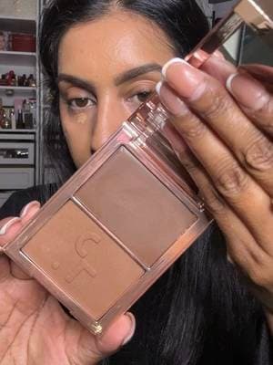 The Sephora Savings Event starts next week and it's the perfect time to pick up a new shade. @Patrick Ta Beauty Major Scuplt Crème Contour & powder bronzer duo in shade ‘She’s Chiseled’ 🤎 @patrick ta #sephorasavingsevent #bronzer #patricktabeauty #gifted #majorscupltbronzer