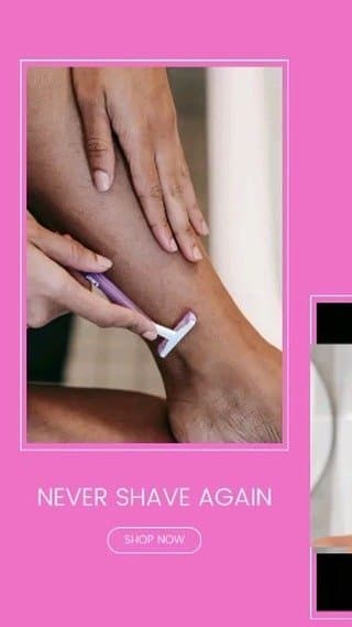 Experience the freedom of long-term hair removal from the comfort of your home with Shavinizer.
The Revolutionary IPL l