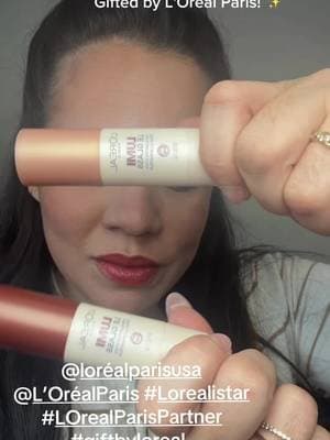 ✨ A little glow goes a long way! I’m trying the L’Oréal Paris Lumi Le Glass Highlighter Sticks in Glassy Pear and Glassy Suns. Two gorgeous shades that add a beautiful, radiant glow to my makeup look. Easy to apply, blend, and perfect for adding that extra touch of luminosity! 💖 Gifted by @L’Oréal Paris. #GiftedbyLOreal#LOrealParisPartner #Lorealistar #Loreal @loréal paris usa @L’Oréal Paris @Lorealistar
