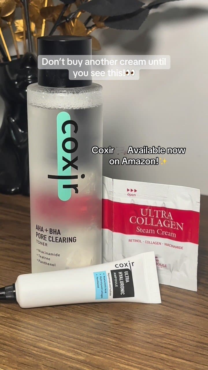 Dry, dull skin? Fix it in layers.
Hydration starts with the right routine—this trio changed my skin 👇
1️⃣ Toner – preps