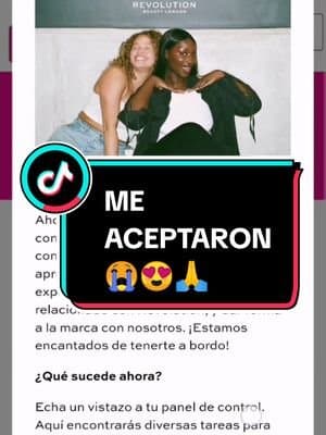POV: trabajas con marcas y te aceptan como embajadora 💌✨ Oficialmente parte de Makeup Revolution 🖤 esto es solo el comienzo… @Makeup Revolution #RevGen #revolucióndelmaquillaje #makeuprevolution #brandambassador #creators #ugccreator #contentcreator #BeautyTok #makeuplover #creatorlife #smallcreator #growingcreator #fyp #influencermarketing #tiktokcreators #parati #paratiktok #viralbeauty #makeupcommunity #prpackage #collabs #creadoras