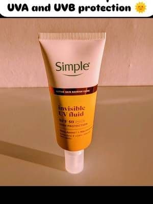 AD It is the long weekend and although we may not have much sunshine, we must still wear SPF all year round. ๐ My go to protection is Simple Invisible UV Fluid SPF50 ๐ This is because it quickly absorbs into my skin. It is lightweight, non-greasy, and leaves no white cast.๐ It is also perfect under makeup, and I can enjoy my weekend knowing my skin is protected.๐ @Simple UK #AD #simplesquaduk #simplelongweekend
