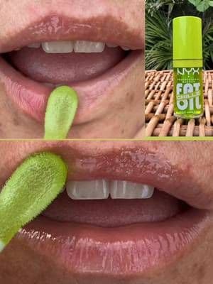 FAT CARE 🥝 FAT SHINE ✨ FAT CHILL 🧊 Lips so juicy, they should come with a warning. NYX Fat Oil Drip in Kiwi Freezie is here to hydrate, cool, and gloss things up - all without the stickiness 💚 Infused with cloudberry oil, raspberry oil & squalane for up to 12-hour hydration 💦 Comfortable 😏 Glossy ✨ Tasty 🫦 Available now at @Superdrug 🖤🤍🩷& @nyxcosmetics_uk #ad #gifted #contentmasters #makeupaddyx #superdrugcustomercommunity #kiwifreezie #glow_with_ania