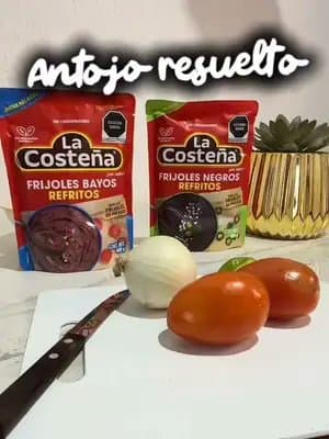 Antojo de molletes 🤤🧀 ¡La Costeña me salvó la cena! Encuentra tus frijoles en el carrito naranja 🛒 #lacosteña #recetafácil #tiktokshop #carritonaranja
