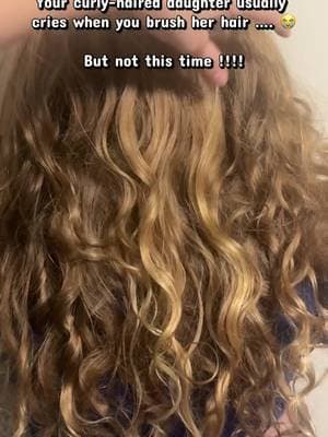 Curly hair + tangles = usually tears in our house 😭🩷 But this time… NO TEARS! 🥹🙌🏼 My daughter has thick, curly hair and brushing it after a shower can be a whole ordeal. The FHI HEAT Unbrush made detangling so much easier, and the biggest win? She said it didn’t hurt! 🥹✨ A full head of brushed-out curls with ZERO tears = this mama calls that a WIN! 🙌🏼💗 You can snag the @FHI Heat Unbrush on Amazon — I’ll put the link below! 🛍️✨ https://amzlink.to/az0Za69APpI90 #fhiheat #amazonmusthaves #curlyhair #hairtok #girlmom