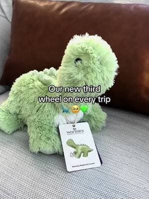 If Little Foot can travel, so can you. ๐ ๐ฆ #warmies #cozyfinds #tiktokshop #musthave #travelcomfort @Warmies
