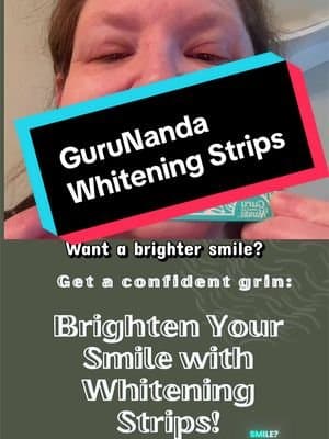 Looking to brighten your smile? This is @GuruNanda LLC Whitening Strips! Iโd love to see your results! Let me know how i