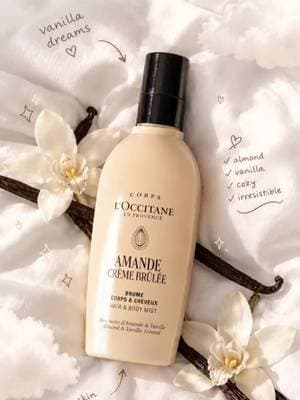 As a vanilla lover, this is one of those perfumes I had to add to my collection immediately. I've used it for 2 weeks and whenever I go into a store, I almost always get SOMEONE asking what I'm wearing. Its my favorite thing to wear right after a morning shower layered atop ot moisturizers. I usually don't like getting something that says mist because usually, mists don't last long. GIRLLLLLL this one freaking lasts. Out of 8 hours I only reapply it once. 1 spritz is MORE than enough, when I first tried it, I started spraying like its a bath and bodywork mist and instantly regretted it because it truly is potent. I am EXTREMELY happy with this mist. I recieved this product from @LOCCITANE in exchange for my honest review💖 #Loccitane #AlmondMist #AmandeSublime #gifted #productreview